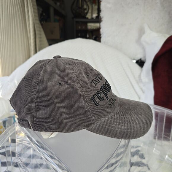 Taylor Swift Reputation Stadium Tour Gray Corduroy Adjustable Hat main image 4